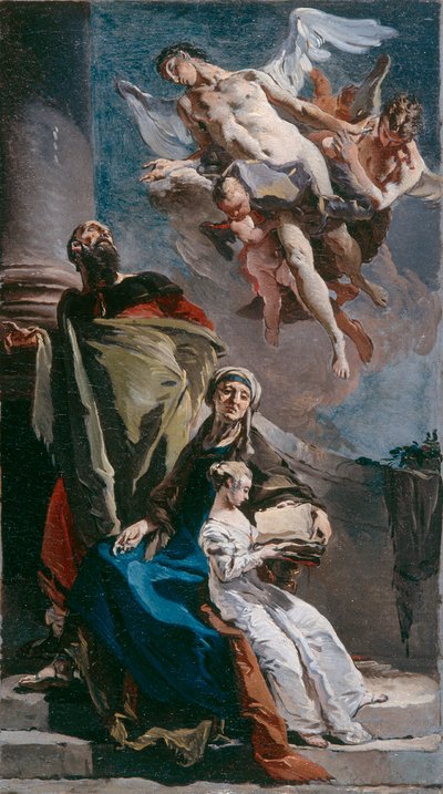 Educación de la Virgen de Giovanni Battista Tiepolo
